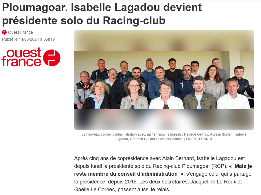 2024-06-14-Ploumagoar.-Isabelle-Lagadou-devient-presidente-solo-du-Racing-club 2024-2025